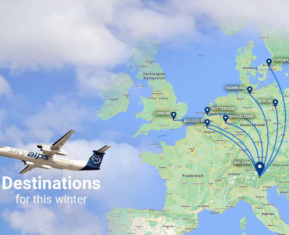 a flight with Sky Alps!